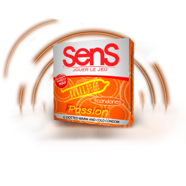 14 cm (1) Preservativo Sens Passion x3