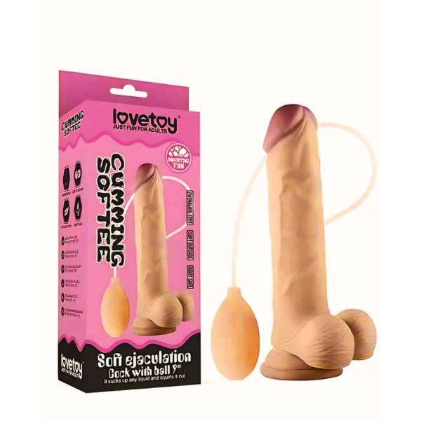 Diseño sin título (53) Dildo Eyaculador 9'' Soft Ejaculation