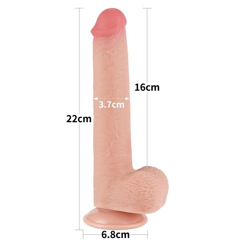 TIPO PIEL 91 Dildo Tipo Piel 9"
