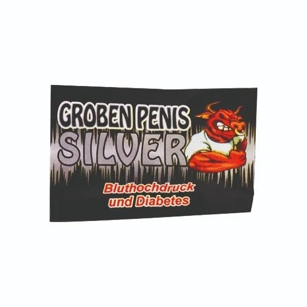 Groben Penis Silver