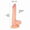 Dildo ultra realistic piel