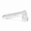 Dildo vidrio spiral clear