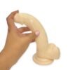 Dildo en gel color piel