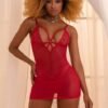 Babydoll Maia rojo