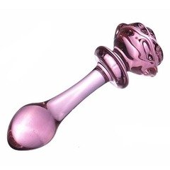 Plug Anal Vidrio De Flor