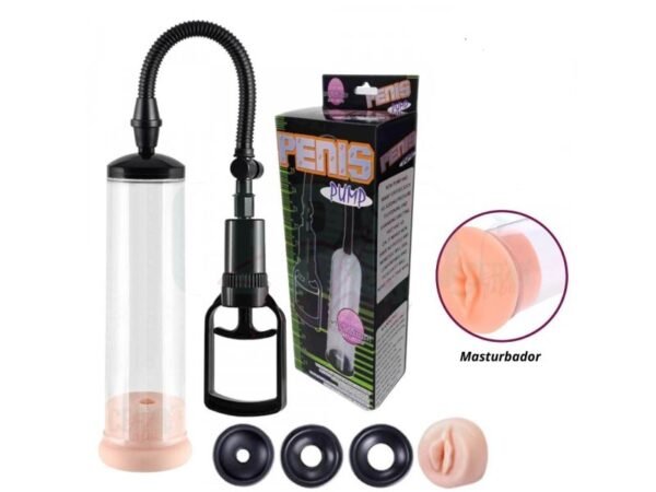 Bomba con Masturbador Manual