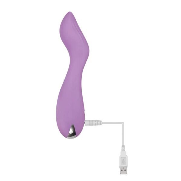 Vibrador de punto G pequeño y puntiagudo Arco y ángulo del eje diseñados para alcanzar el punto G. Ideal para estimulación interna y externa.