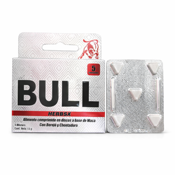 Potenciador Sex Bull x5