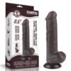 Dildo Tipo Piel Chocolate 8´´