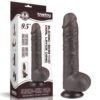 Dildo Tipo Piel Chocolate 9.5´´