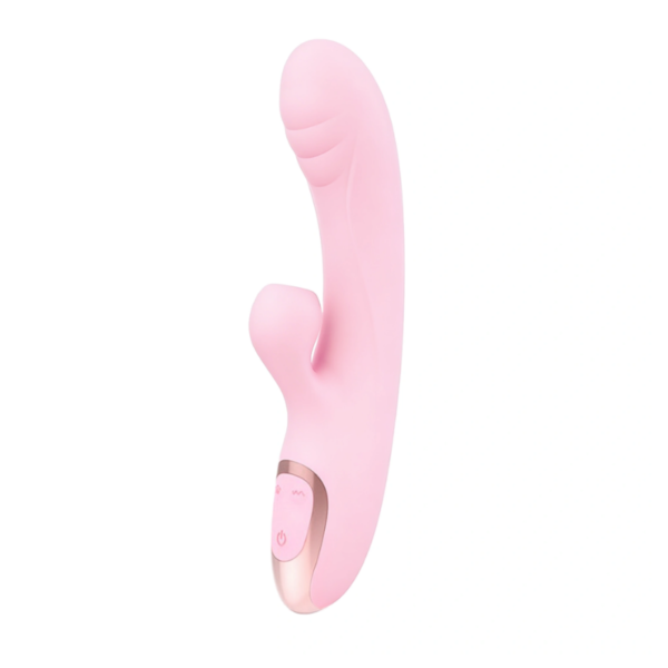 Vibrador Melodia Rosa con Succión