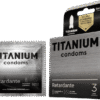Condones Titanium x3 Cajas