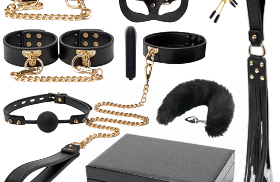 kit sado de lujo 10 piezas