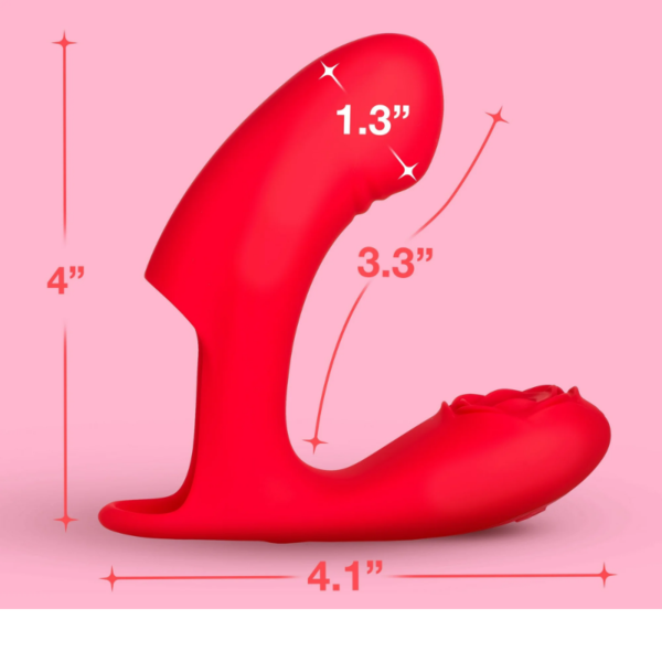 Dedo Masturbador con Rosa