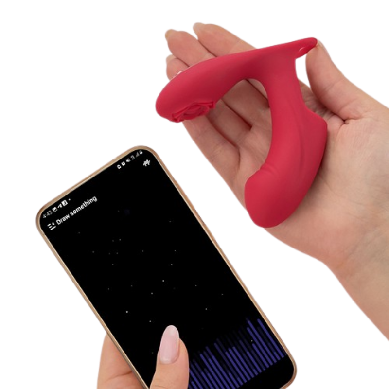 finger rose (3) Dedo Masturbador con Rosa