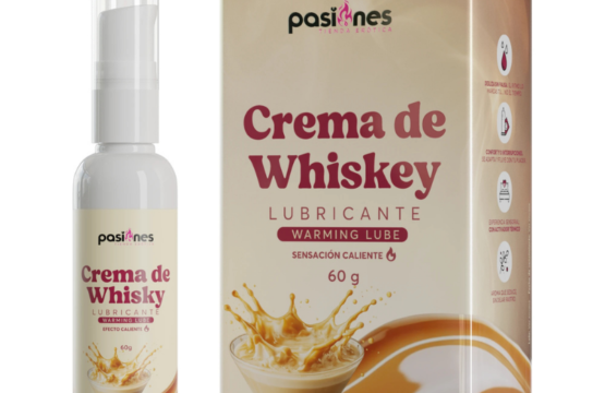 Lubricante Crema de Whisky Pasiones