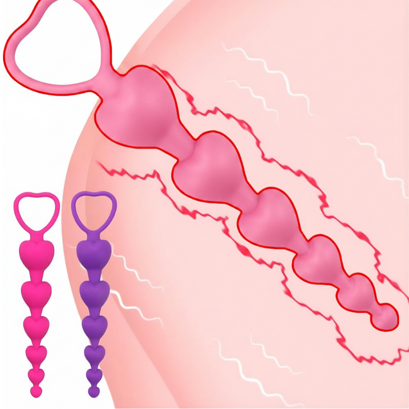 Cadeneta Anal Corazones