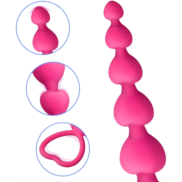 Cadeneta Anal Corazones