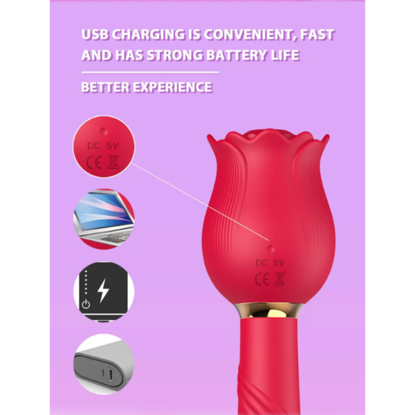 Vibrador Rosa Anturio
