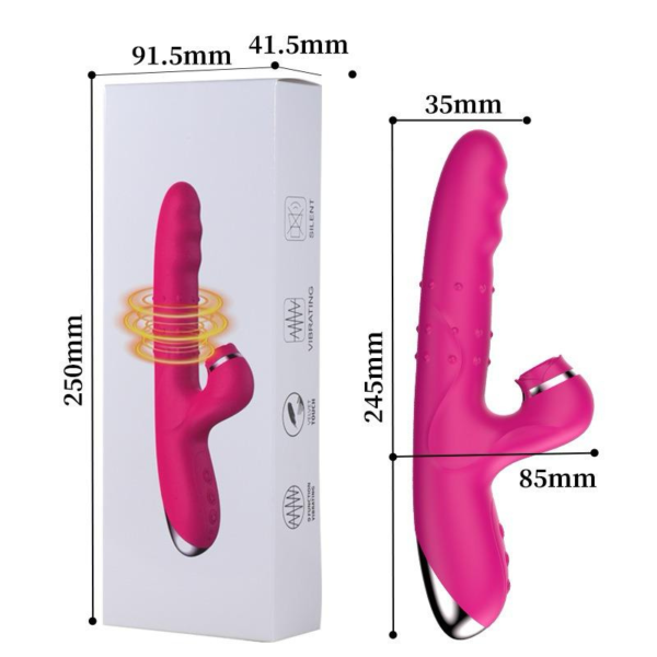 Vibrador Tentación con Rotación